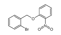 1-BROMO-2-((2-NITROPHENOXY)METHYL)BENZENE structure