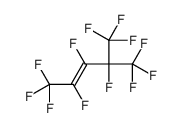 1,1,1,2,3,4,5,5,5-nonafluoro-4-(trifluoromethyl)pent-2-ene结构式