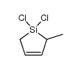 1,1-dichloro-2-methyl-2,5-dihydro-1H-silole Structure