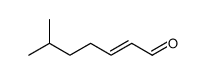 6-methylhept-2-enal Structure