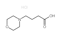 4-MORPHOLIN-4-YL-BUTYRIC ACID HYDROCHLORIDE Structure