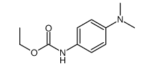 ethyl N-[4-(dimethylamino)phenyl]carbamate结构式