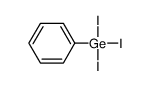 triiodo(phenyl)germane Structure