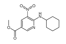 6-(环己基氨基)-5-硝基烟酸甲酯图片