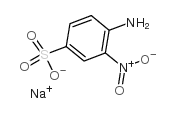 Sodium 2-Nitroaniline-4-sulfonate structure