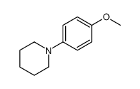 1-(4-methoxyphenyl)piperidine Structure