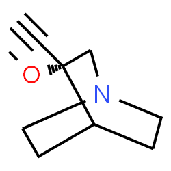 1-Azabicyclo[2.2.2]octane,3-ethynyl-3-methoxy-,(3R)-(9CI) picture