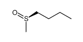 (R)-(-)-n-butyl methyl sulfoxide结构式