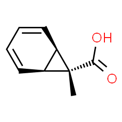 Bicyclo[4.1.0]hepta-2,4-diene-7-carboxylic acid, 7-methyl-, (1alpha,6alpha,7alpha)- (9CI) Structure