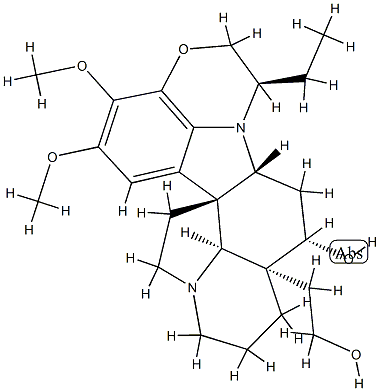 22α-Ethyl-15,16-dimethoxy-4,25-secoobscurinervan-4β-ol结构式