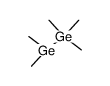 pentamethyldigermane Structure