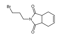 2-(3-bromopropyl)-3a,4,7,7a-tetrahydroisoindole-1,3-dione Structure