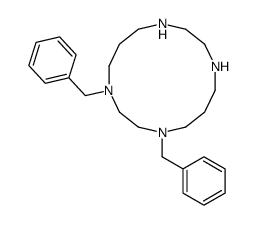 1,4-dibenzyl-1,4,8,11-tetrazacyclotetradecane Structure