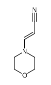 3-morpholin-4-ylprop-2-enenitrile Structure