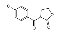 3-(4-chlorobenzoyl)oxolan-2-one结构式