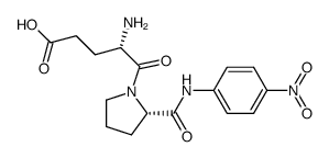 L-glutamyl-L-proline p-nitroanilide Structure