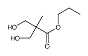 propyl 3-hydroxy-2-(hydroxymethyl)-2-methylpropanoate结构式