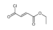 ethyl 4-chloro-4-oxobut-2-enoate Structure