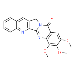 Quino[2,3:3,4]pyrrolo[2,1-b]quinazolin-11(13H)-one,7,8,9-trimethoxy- picture