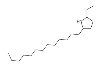 2-ethyl-5-tridecylpyrrolidine Structure