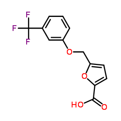 5-(3-TRIFLUOROMETHYL-PHENOXYMETHYL)-FURAN-2-CARBOXYLIC ACID structure