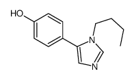 4-(3-butylimidazol-4-yl)phenol Structure