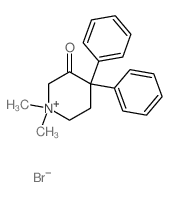 Piperidinium,1,1-dimethyl-3-oxo-4,4-diphenyl-, bromide (1:1) picture