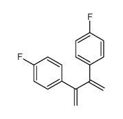 1-fluoro-4-[3-(4-fluorophenyl)buta-1,3-dien-2-yl]benzene结构式