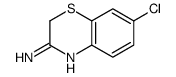 3-Amino-7-chloro-[1,4] benzothiazine Structure