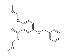 methoxymethyl 5-benzyloxy-2-methoxymethylbenzoate Structure