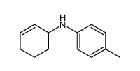 N-cyclohex-2-en-1-yl-4-methylaniline Structure