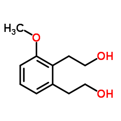 2,2'-(3-Methoxy-1,2-phenylene)diethanol structure