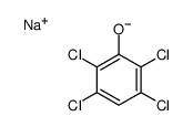 sodium 2,3,5,6-tetrachlorophenolate结构式