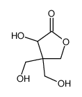 2-hydroxy-3,3-bis(hydroxymethyl)-γ-butyrolactone Structure