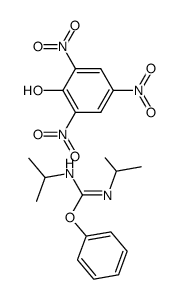 NN'-di-isopropyl-O-phenylisourea picrate结构式