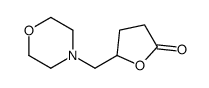 5-(morpholin-4-ylmethyl)oxolan-2-one结构式