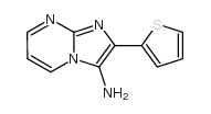 2-thiophen-2-ylimidazo[1,2-a]pyrimidin-3-amine Structure