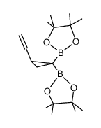 2-vinyl-1,1-bis(pinacolatoboryl)-cyclopropane Structure