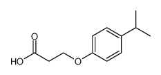 Propanoic acid, 3-[4-(1-methylethyl)phenoxy] picture