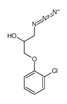 1-azido-3-(2-chlorophenoxy)propan-2-ol Structure