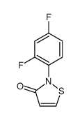 3(2H)-Isothiazolone, 2-(2,4-difluorophenyl)结构式