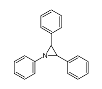 1,2,3-triphenylaziridine Structure