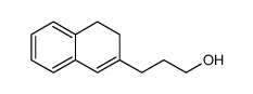 3,4-Dihydro-2-naphthalinpropanol Structure