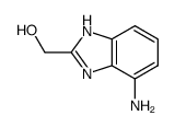 (4-Amino-1H-benzoimidazol-2-yl)-methanol Structure