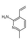 2-Pyridinamine,3-ethenyl-6-methyl-(9CI)结构式