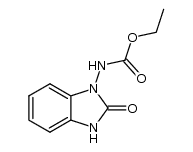 1-ethoxycarbonylamino-2(3H)-benzimidazolone结构式