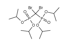 tetra-isopropyl dibromomethylene bisphosphonate结构式