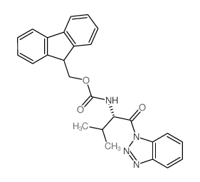 FMOC-Val-Bt Structure