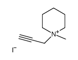 1-methyl-1-prop-2-ynylpiperidin-1-ium,iodide结构式