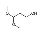 3,3-dimethoxy-2-methylpropan-1-ol结构式